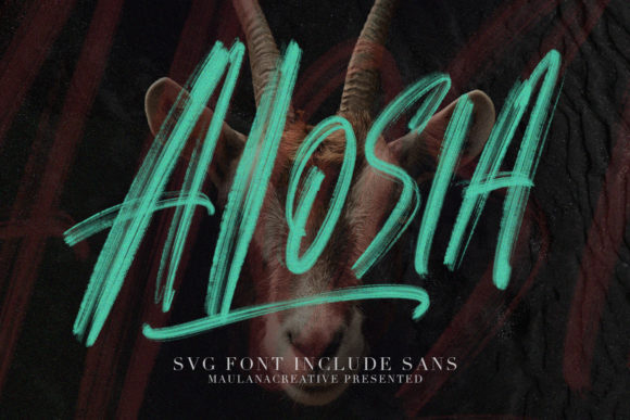 Alosia: The Casual Fun Display Font That Adds Personality to Your Designs