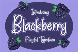 Blackberry: A Versatile Handwritten Font for Creative Projects