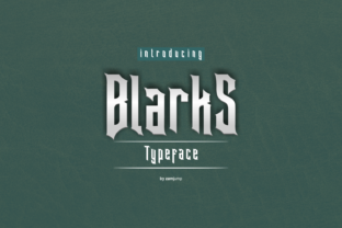 Blarks: A Font That Merges Elegance and Creativity in the Digital Age
