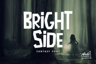 Bright Side: A Bold Display Font That Elevates Your Design Projects