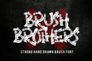 Brush Brothers: A Casual Handwritten Font with a Friendly and Versatile Appeal