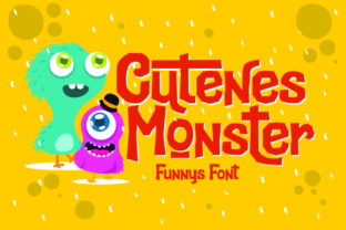 Cutenes Monster: A Playful Font That Adds Personality to Your Projects