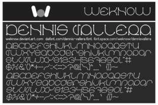 Denis Vallera: A Font That Captures Creativity and Authenticity