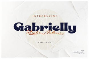 Gabrielly: A Playful Nostalgia in Typography