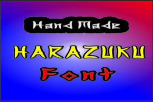 Harazuku: A Playful Font for Creative Expression