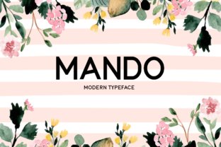 Mando: A Versatile Display Font for Modern Branding and Creative Projects