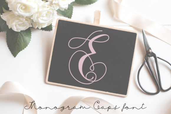 Monogram Swans: A Jolly Display Font for Charming Design Projects