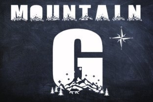 Mountain Font: A Unique Choice for Outdoor-Themed Projects