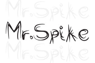 Mr Spike: A Simple and Fun Display Font for Creative Projects