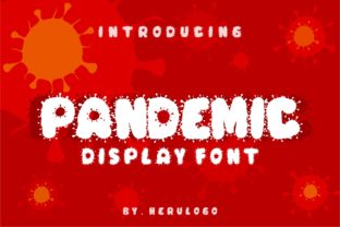 Pandemic: A Playful Font for Creative Expression