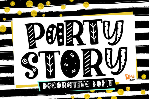 Party Story Font for Bold Branding and Creative Projects