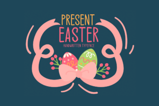 Present Easter Font for Modern Design