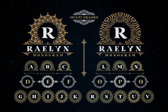 Raelyn Monogram: A Handwritten Font That Elevates Creativity