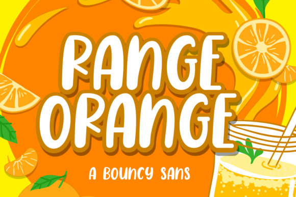 Range Orange: A Font That Brings Playfulness and Authenticity to Design