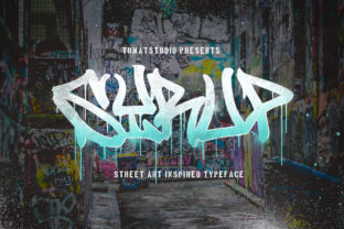 Syrup Font: Graffiti Meets Design