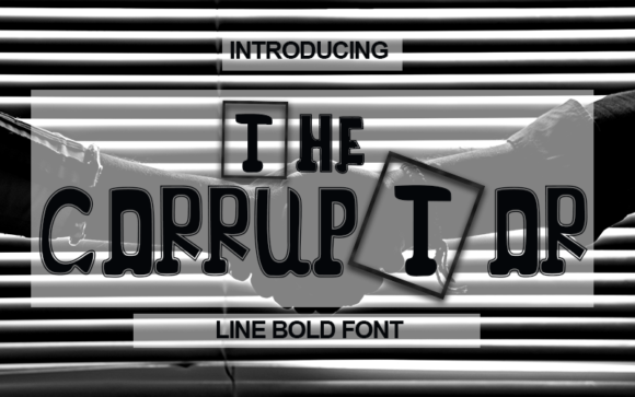 The Corruptor Font: A Playful and Authentic Choice for Creative Expression